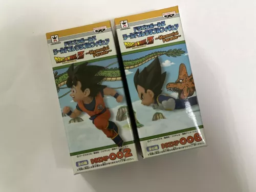 Figura Coleccionable Mundial Banpresto Dragon Ball WCF Memorial Parad Goku Vegeta