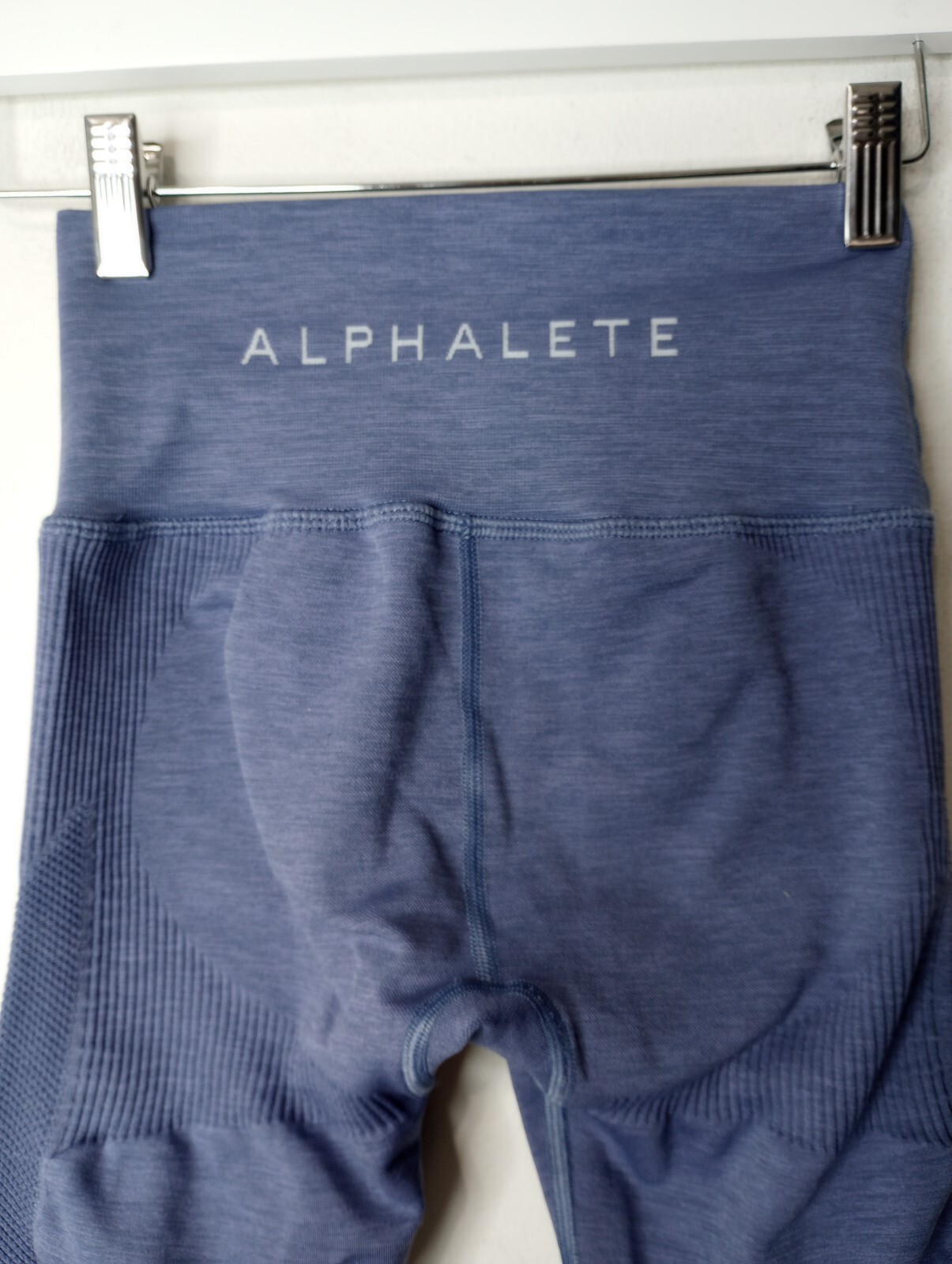 Small Alphalete Compression 7/8 Leggings French Blue Gem