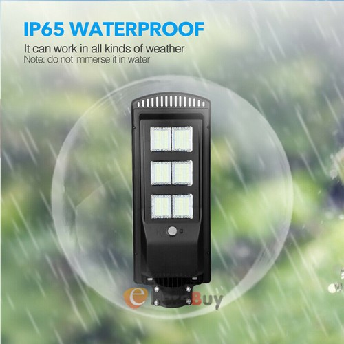 LED Solar Street Lights + Remote, Garden Wall Lamp Industrial Security Road Bulb - Picture 71 of 155