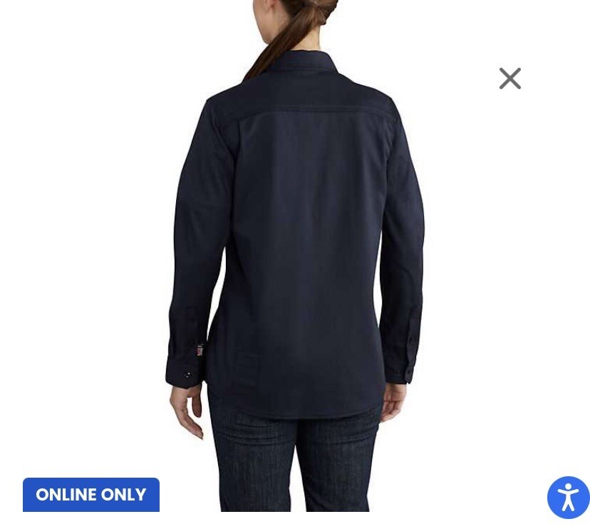 Carhartt FR Ladies Rugged Flex Flame-Resistant Twill Shirt