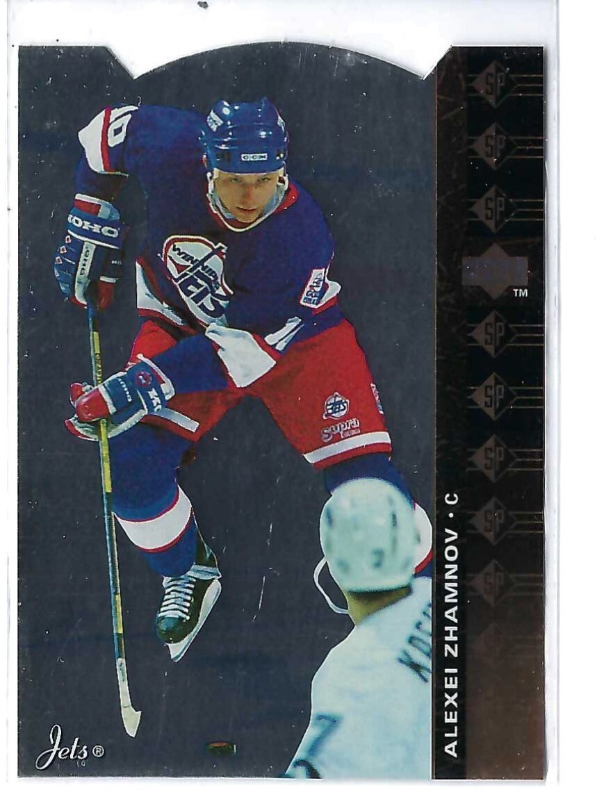 1994-95 Upper Deck SP Die-Cut Alexei Zhamnov -Winnipeg Jets