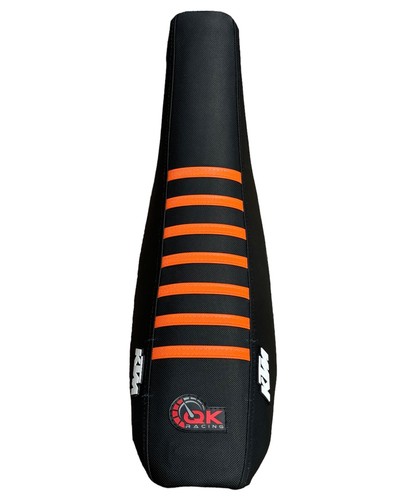 Cubierta de asiento multi agarre KTM Sx Sxf 125 250 350 450 2001-2006 negro naranja costilla S28 - Imagen 2 de 5