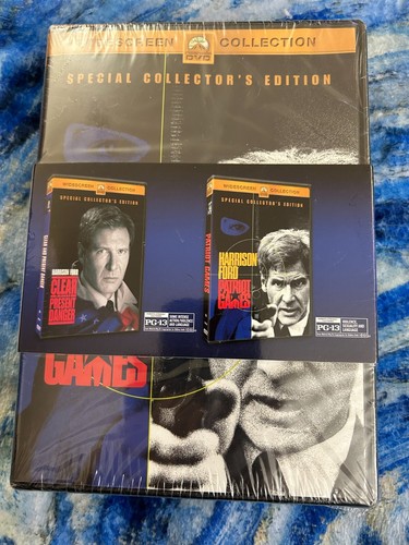CLEAR AND PRESENT DANGER/ PATRIOT GAMES DVDS 2 PACK HARRISON FORD FREE SHIPPING - Picture 3 of 3