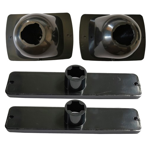 4Pcs SmokeLens Side Marker & Turn Signal Light For Jeep 1987-1995 Wrangler YJ - Picture 2 of 9
