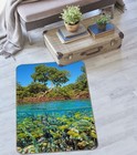 3D Yellow Lake Fish ZHUB168 Game Non Slip Rug Mat Photo Carpet Ann