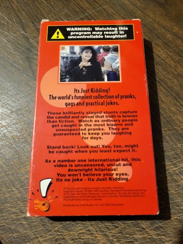 The Best of Just Kidding Vol. 3 & 4 (VHS, 1995, Cole Media) - Bild 2 von 3