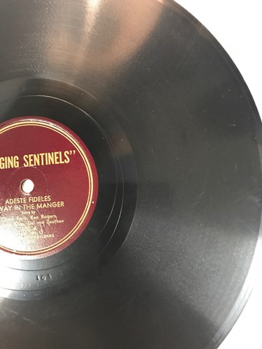 Adeste Fideles Away In The Manger We Three Kings Of The Orient Are 10” 78 RPM - Picture 9 of 12