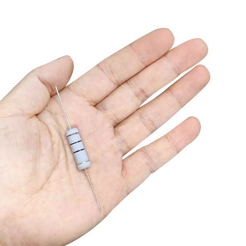 50 Stück Metallfolien-Widerstände 0,5W 3,6K Ohm – 1% Toleranz, Blaue 5 -Ring-Bandierung