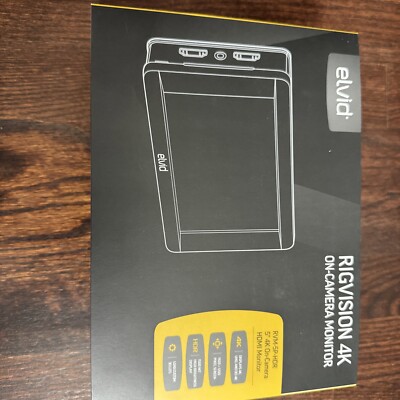 Elvid RVM-5P-HDR 5'' RigVision HDR On-Camera Touchscreen Monitor (C1228-17-1) New
