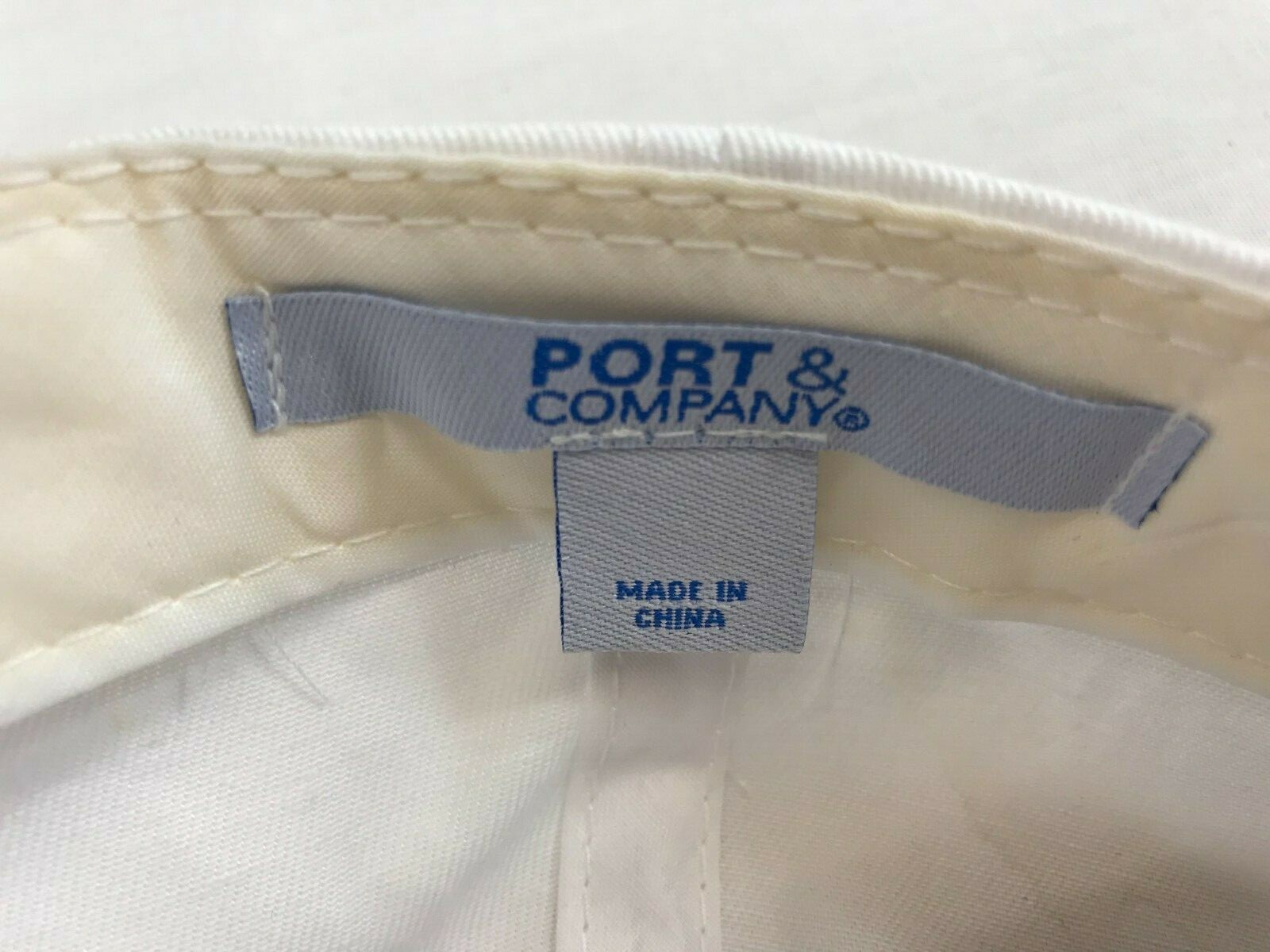 Eagle Ranch Baseball Cap Strapback Hat White Embr… - image 8