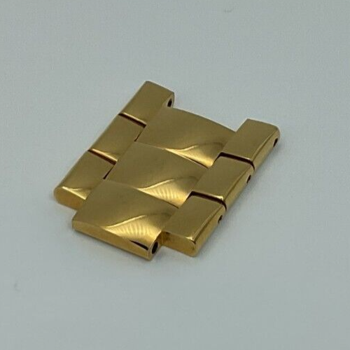 GUCCI ゴールド アナログ時計 金属製バンド 16MM ORIGINAL GUCCI WATCH BAND BRACELET FOR 3300L 2ND GENERATION