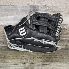 Wilson Youth Baseball Glove Black  Gray A360