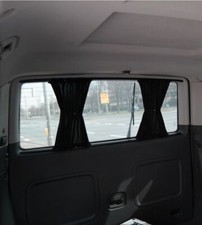 Maß Gardinen für Mercedes Vito W639 W447 Gardine nur für die HECKKLAPPE Schwarz Maß Gardinen für Mercedes Vito W639 W447 Gardine nur für die HECKKLAPPE Schwarz