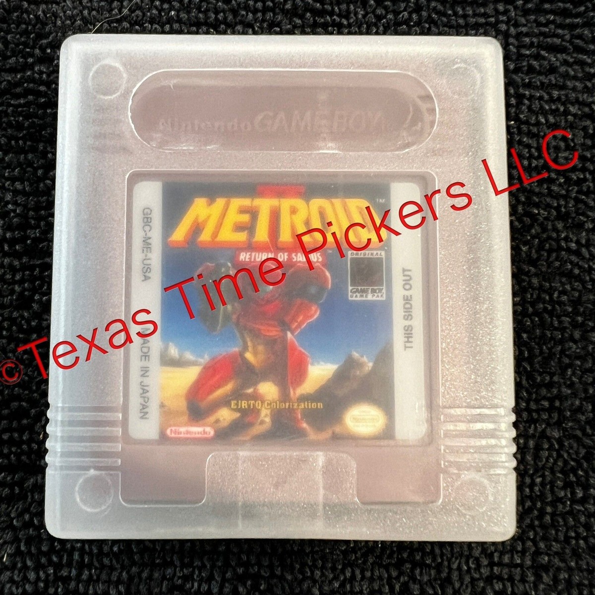 ゲームボーイカラー game boy color メトロイド 2 METROID 🔥 Metroid II Return To Samus Nintendo Game Boy Color GBA