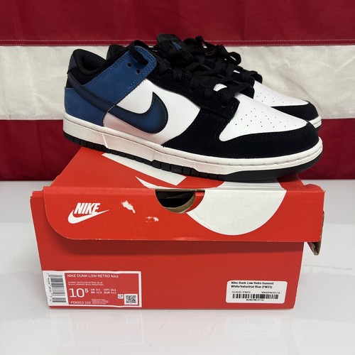 Nike Dunk Low 'Airbrush - Industrial Blue' Size 10.5 - Picture 6 of 6