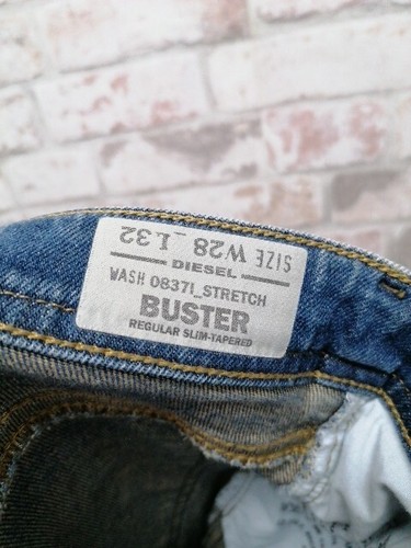 Diesel Buster - Stretch Skinny Tapered Jeans - Size W28/ L32 - Picture 12 of 19
