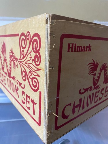 🎎 1982 Vintage Himark Chinese Wok Box Only | Old School Decor | Repurpose Ideas - Bild 2 von 15