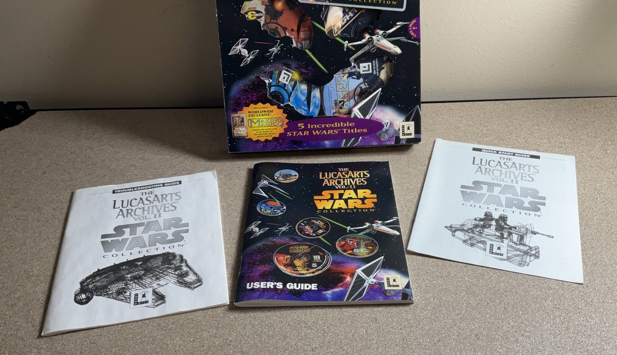 The LucasArts Archives Vol. II: Star Wars Collection (PC, 1996