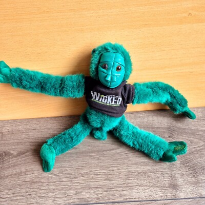 Wicked the Musical grüner fliegender Affe Souvenir Plüschtier Stofftier 11 Zoll