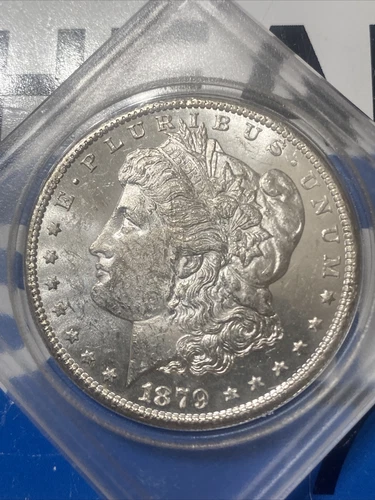 1879-S MORGAN SILVER DOLLAR Gem BU UNC Cameo PL DMPL raw ungraded coin Gorgeous