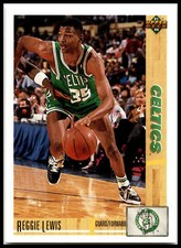 Reggie Lewis #123 1991-92 Upper Deck Celtics B0140A