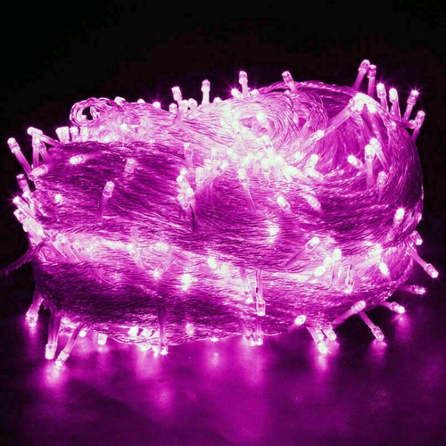 Strom Lichterkette 100m LED Weihnachtsbeleuchtung Party Hochzeit Außen Innen DE - Bild 18 von 22