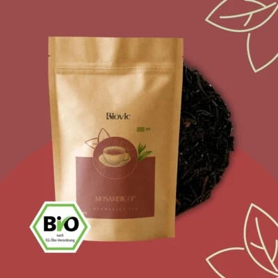 BIOVIC Mosambik OP BIO Schwarzer Tee – Fein & Aromatisch, Koffeinhaltig
