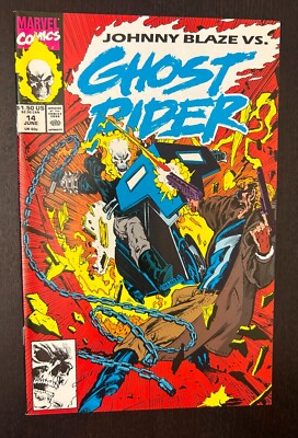 GHOST RIDER #14 (Marvel Comics 1991) -- NM- Or Better