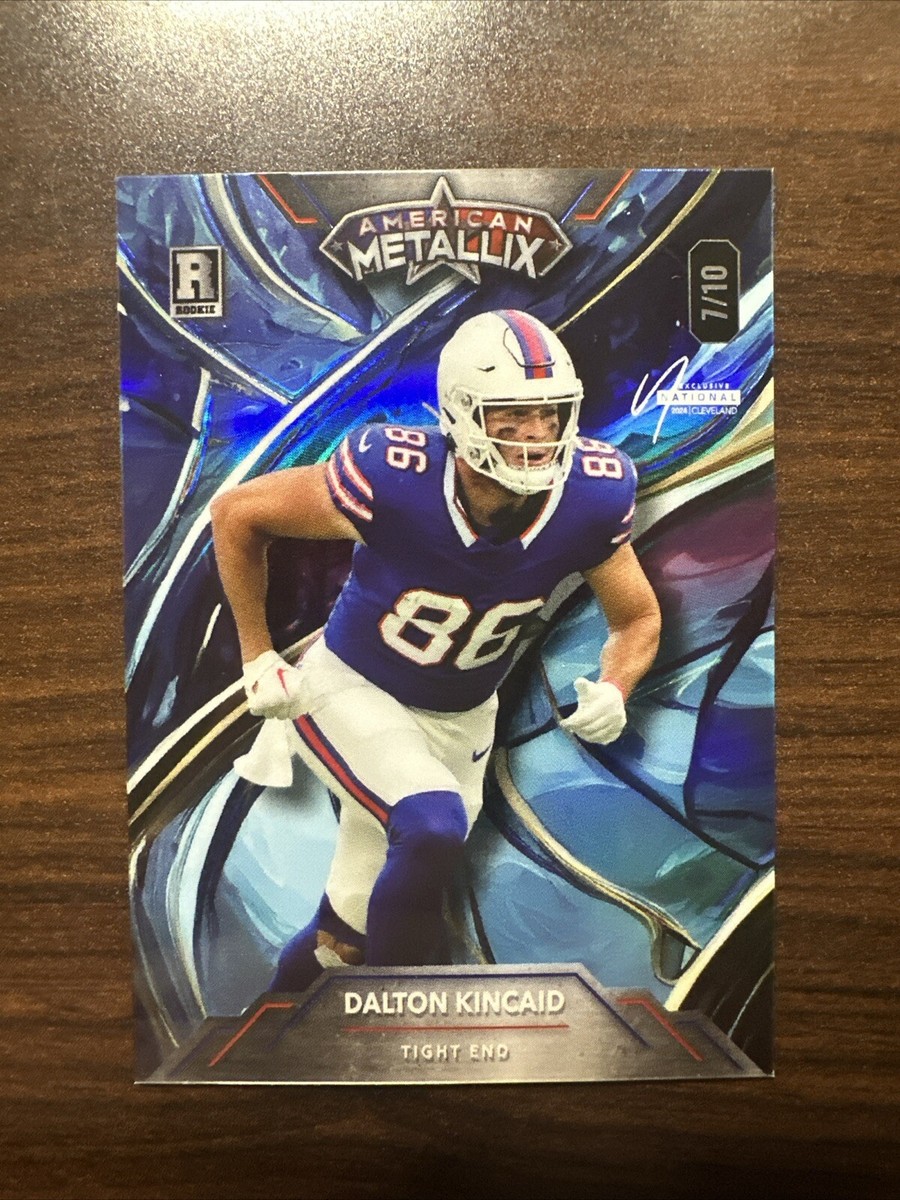 Dalton Kincaid RC 2023 Wild Card American Metallix /10 Rookie | eBay