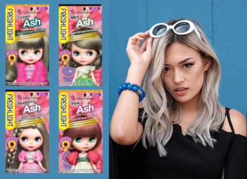 All Schwarzkopf FreshLight Blythe Hair Color Kit Dying Choose New Milky Japan - Image 3 of 4