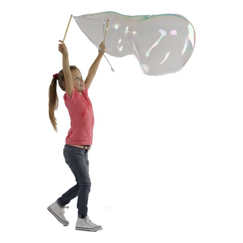 SES CREATIVE Soffiatore Mega Bolle per Bambini, da 5 a 12 Anni, Multicolore - Foto 3 di 5