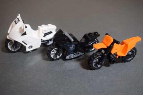 Lego Speed Bike Motorbike Motorcycle Dirt Bike for Mini Figures Select Your Set - Picture 19 of 29