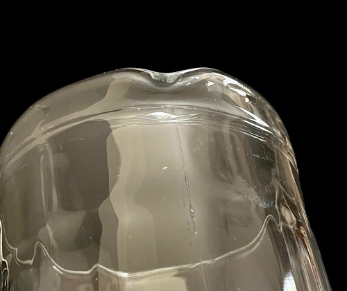 Vintage Crisa Water Pitcher Clear Glass Handled 8” Tall - Picture 8 of 8