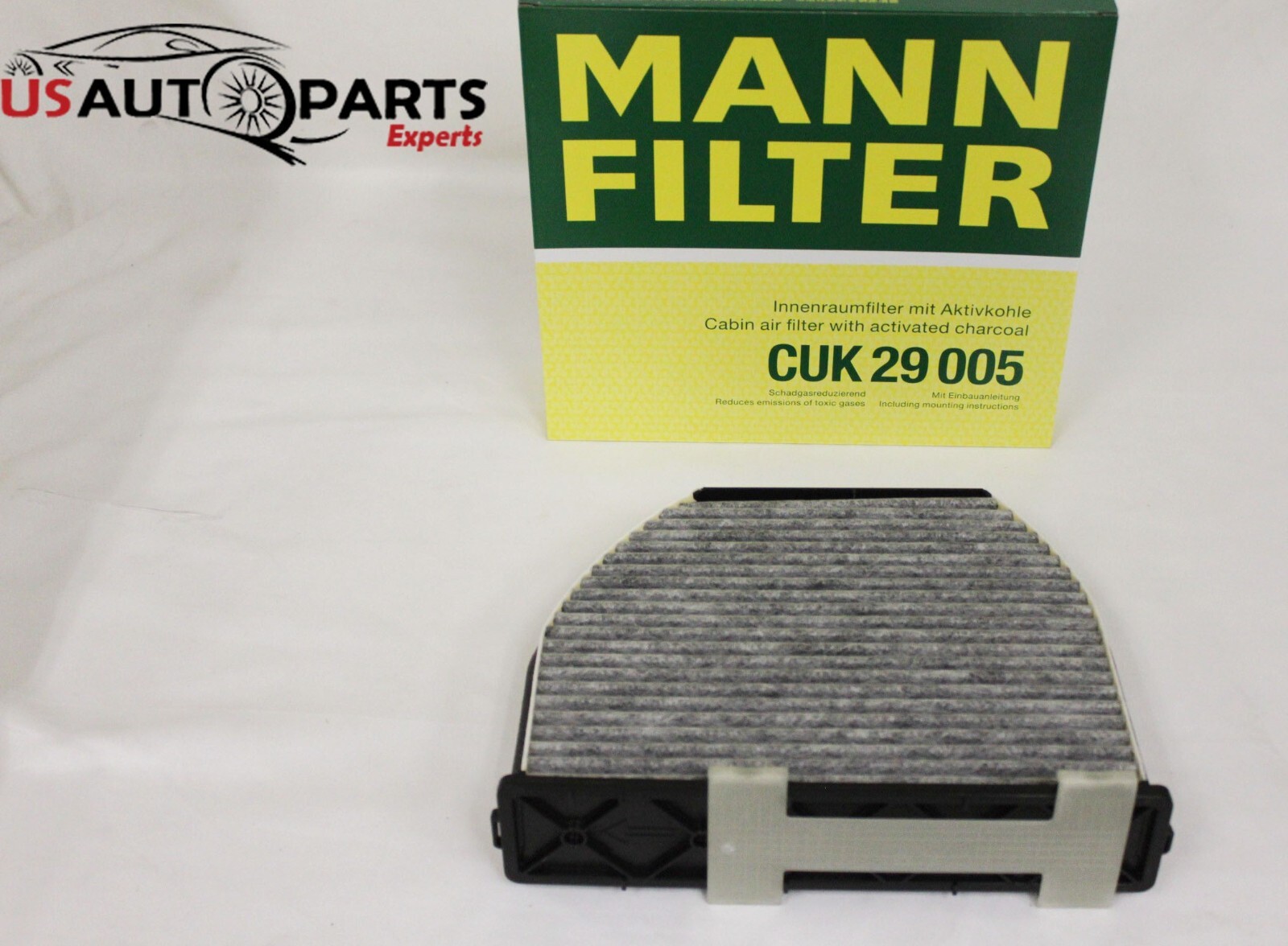 Mann-Cabin Air Filter-CUK29005-Mercedes W204 W212 C250 C300 E550- OE-2128300318