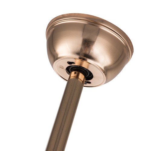 42'' Retractable Ceiling Fan Light LED Dimmable Crystal Chandelier + Remote New - Picture 10 of 11