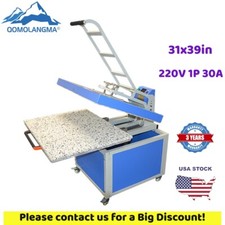 31 x 39in Large Format Manual Operation Transfer Heat Press Machine 220V 1P 30A