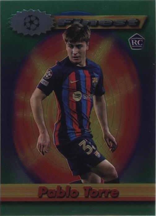 2022-23 Topps Finest Flashbacks UEFA Pablo Torre #8 - 1 of 1