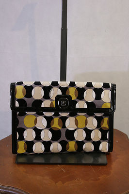 Tolle ungetragene LONGCHAMP Samt + Leder Clutch 97/97