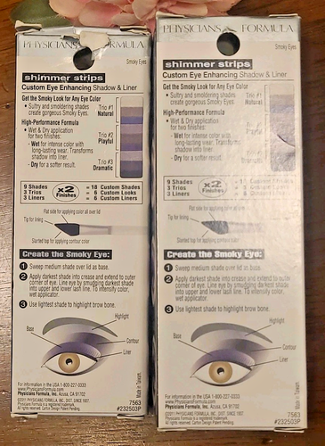 *READ* (2) Physicians Formula Shimmer Strips Shadow & Liner SMOKY EYES Any 7563 - Picture 6 of 8