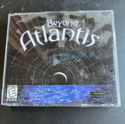 Beyond Atlantis - PC GAME VINTAGE EXPLORATION RETRO 4 DISC Set Windows 95 98