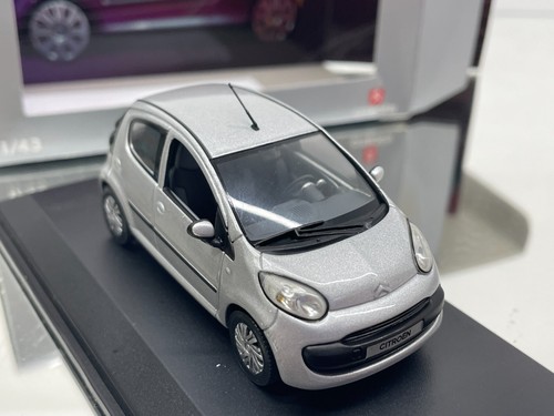 NOREV 155100 CITROEN C1 5 DOOR -GALLIUM GREY METALLIC 1:43- GOOD IN DEALER BOX - Imagen 7 de 7