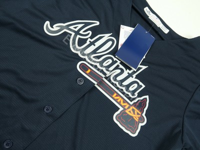 atlanta braves road jersey