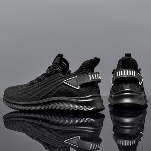 Men Sneaker Breathable Men Running Shoes Mesh Casual Shoe Lace Up Training Shoes - Picture 5 of 41