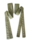 WW2 German Pair of Tunic Belt Hook Support Straps - Army Military Reproductions