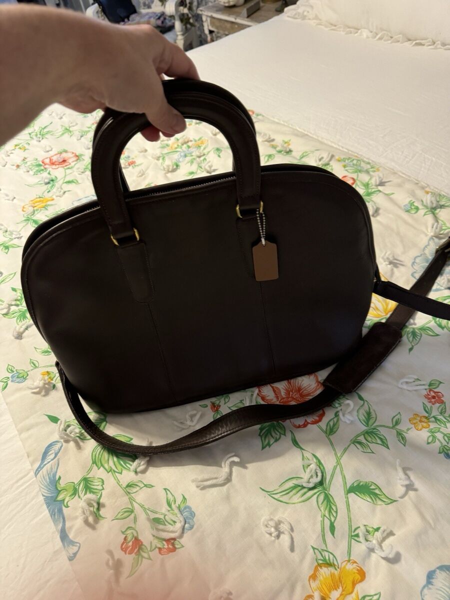 Vintage COACH Bag Dark Brown Leather 5290 | eBay Vintage COACH Bag Dark Brown Leather 5290 | eBay
