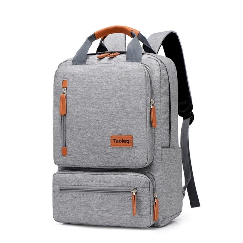Womens backpack top laptop sleeve