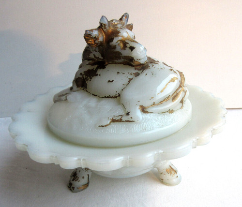 Boite opaline de foire