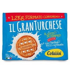 BISCOTTI COLUSSI IL GRAN TURCHESE CLASSICO PACCO DA 1,2 KG FROLLINI GRANTURCHESE