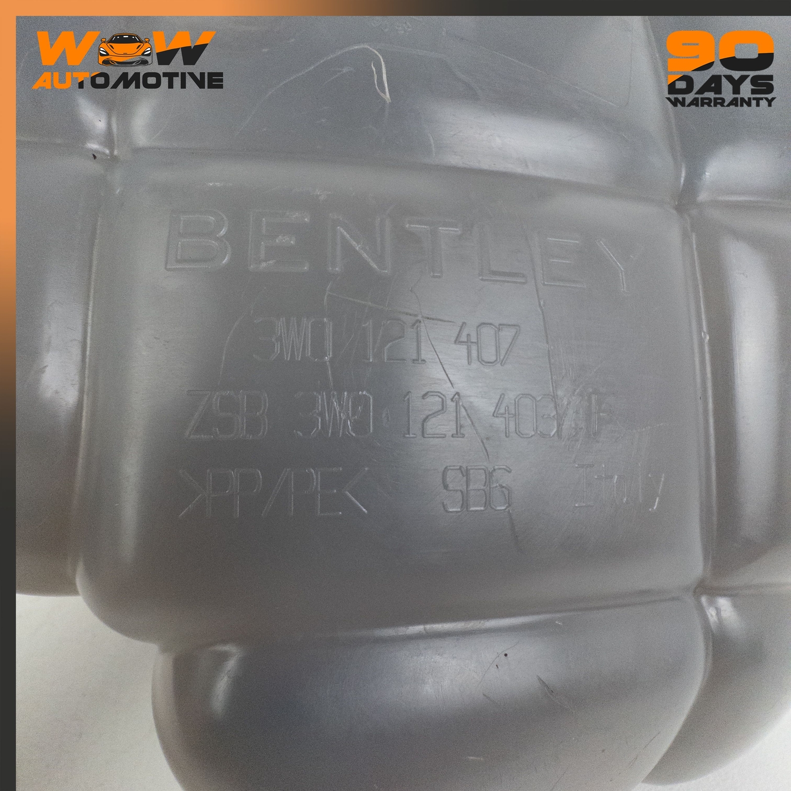 04-13 BENTLEY CONTINENTAL GTC GT FLYING SPUR COOLANT EXPANSION OVERFLOW TANK OEM