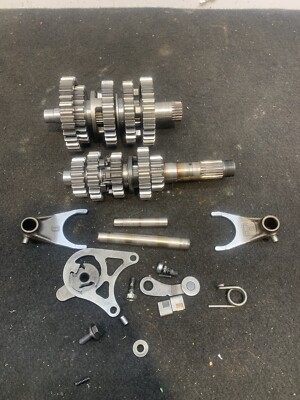 Honda Crf 250 2010 komplett Getriebe Eingang Ausgangswelle Getriebe Zahnräder